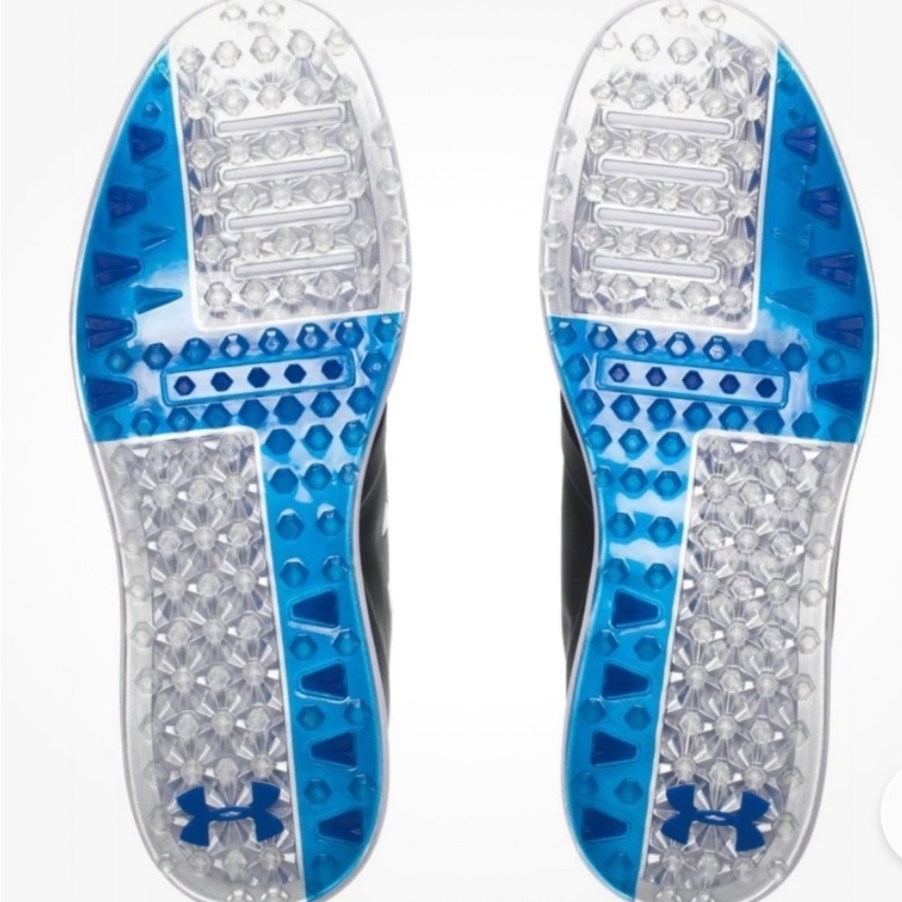 Under Armour Performance Women’s Golf Shoes-White/Blue-Size 7.5 NIB⛳️ - Picture 4 of 6